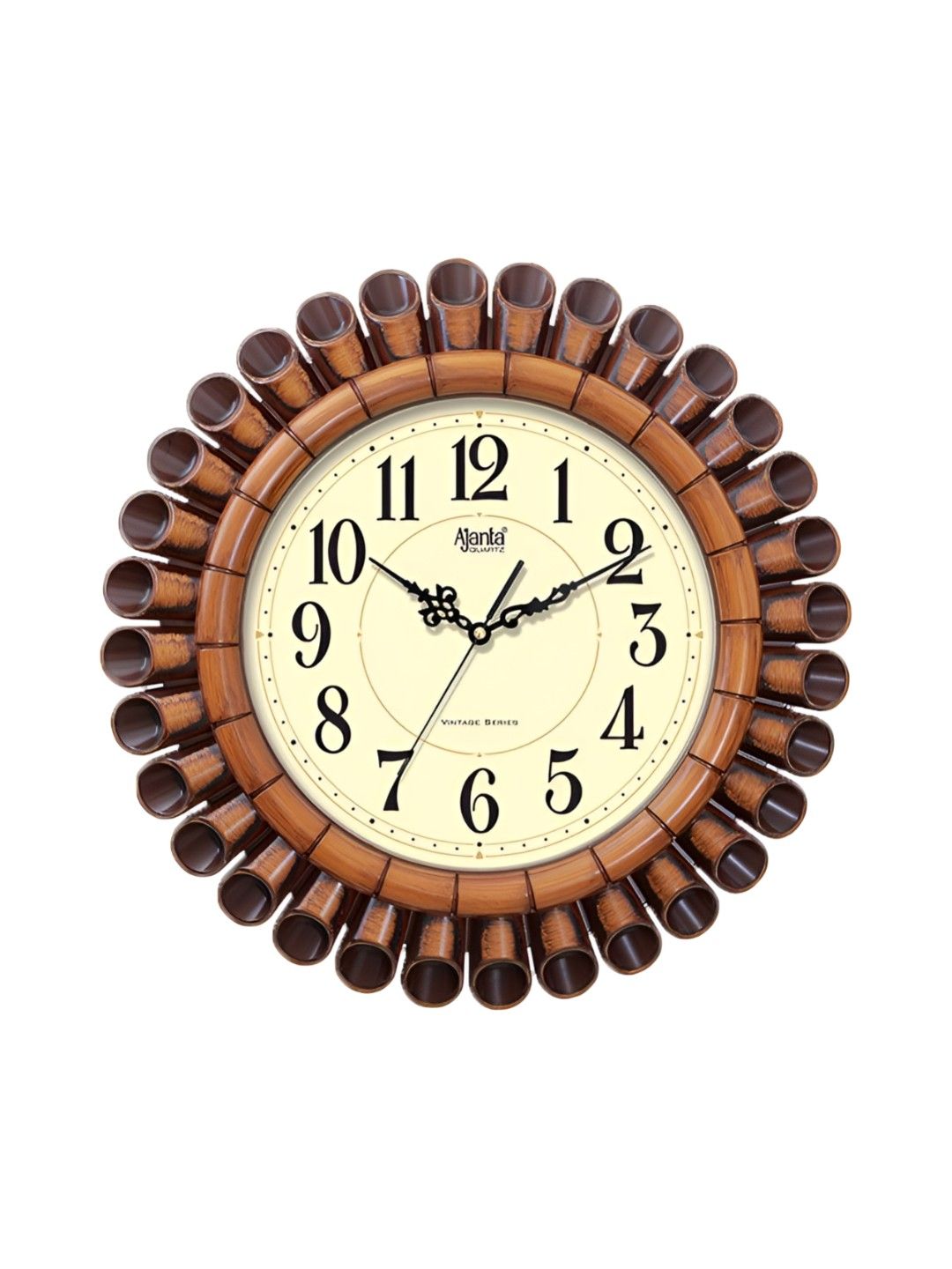 Ajanta Ajanta Multicoloured Vintage Wall Clock