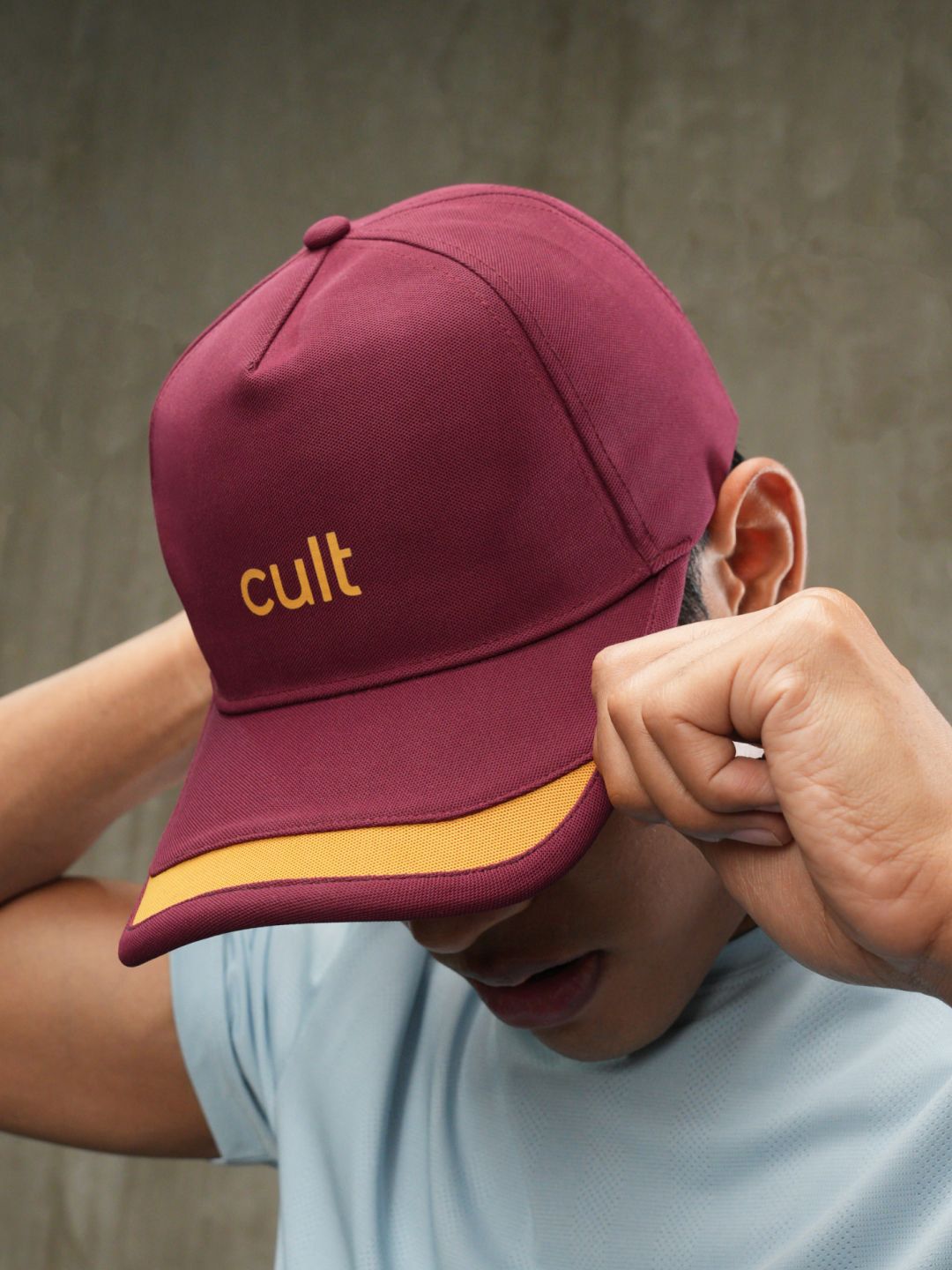 CULT Unisex Printed Cotton Baseball Cap