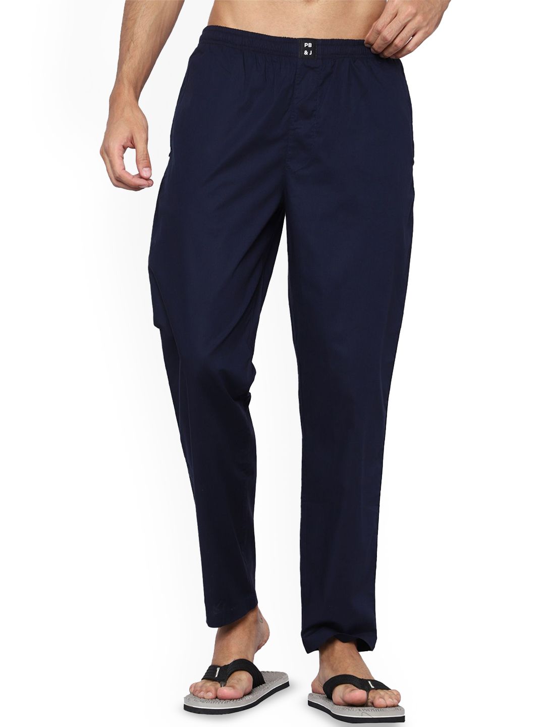 PB & J Men Cotton Mid Rise Lounge Pants