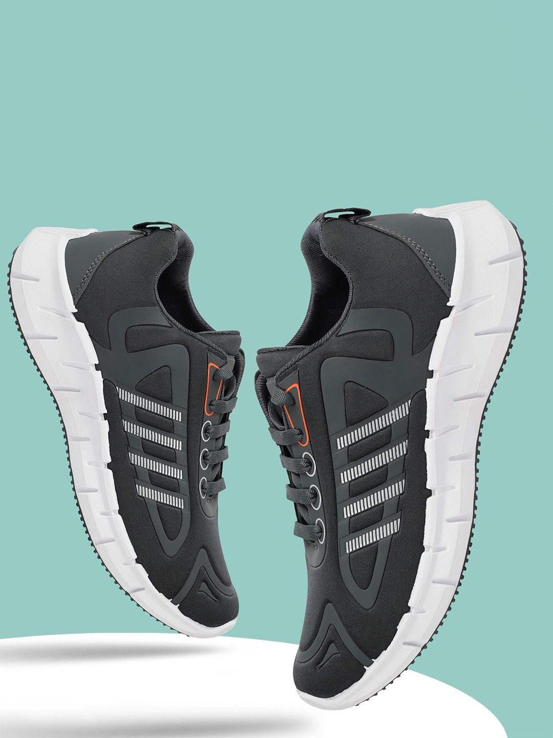 Spotwalk Men Mesh Running Non-Marking Sports Shoes