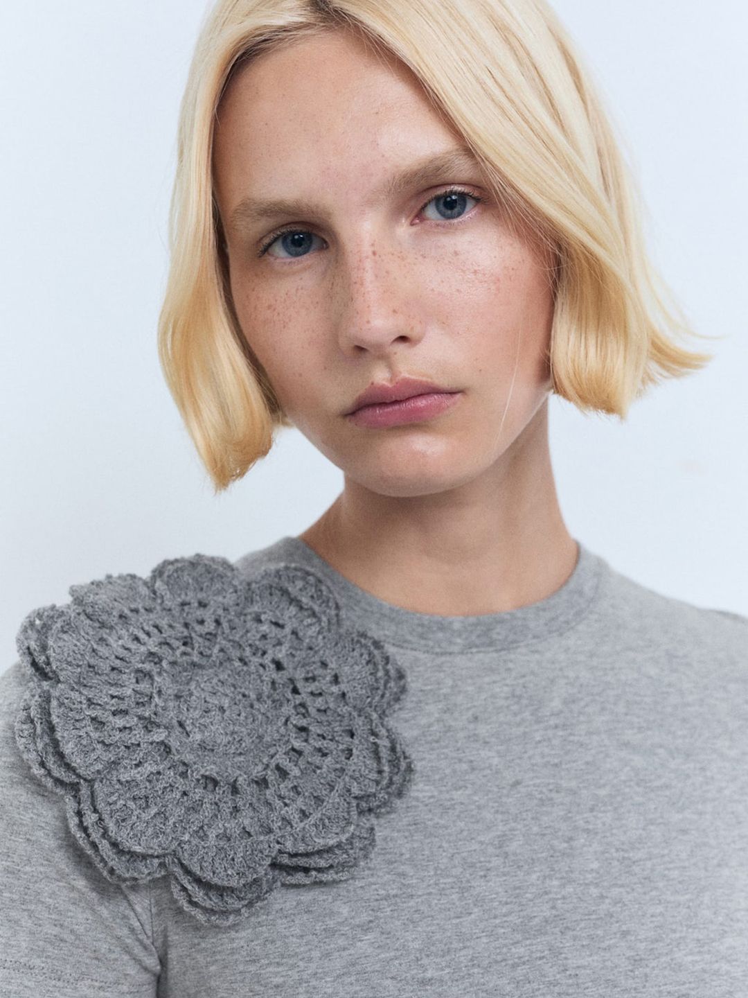 Floral Applique T-shirt