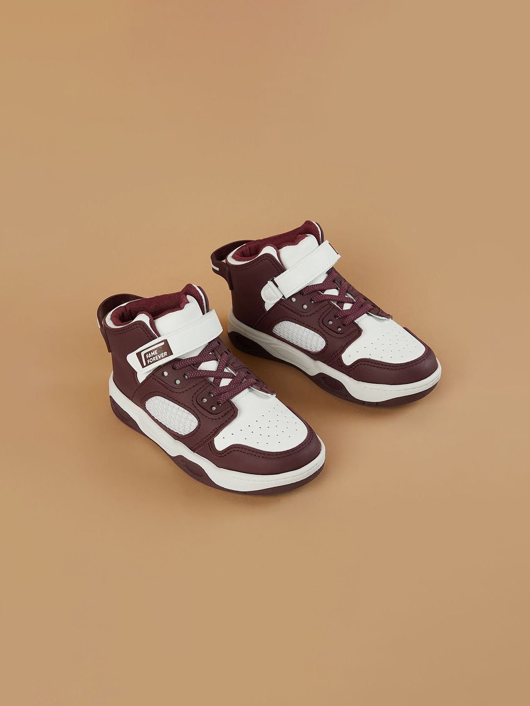 Fame Forever by Lifestyle Boys Synthetic Colourblocked Sneakers