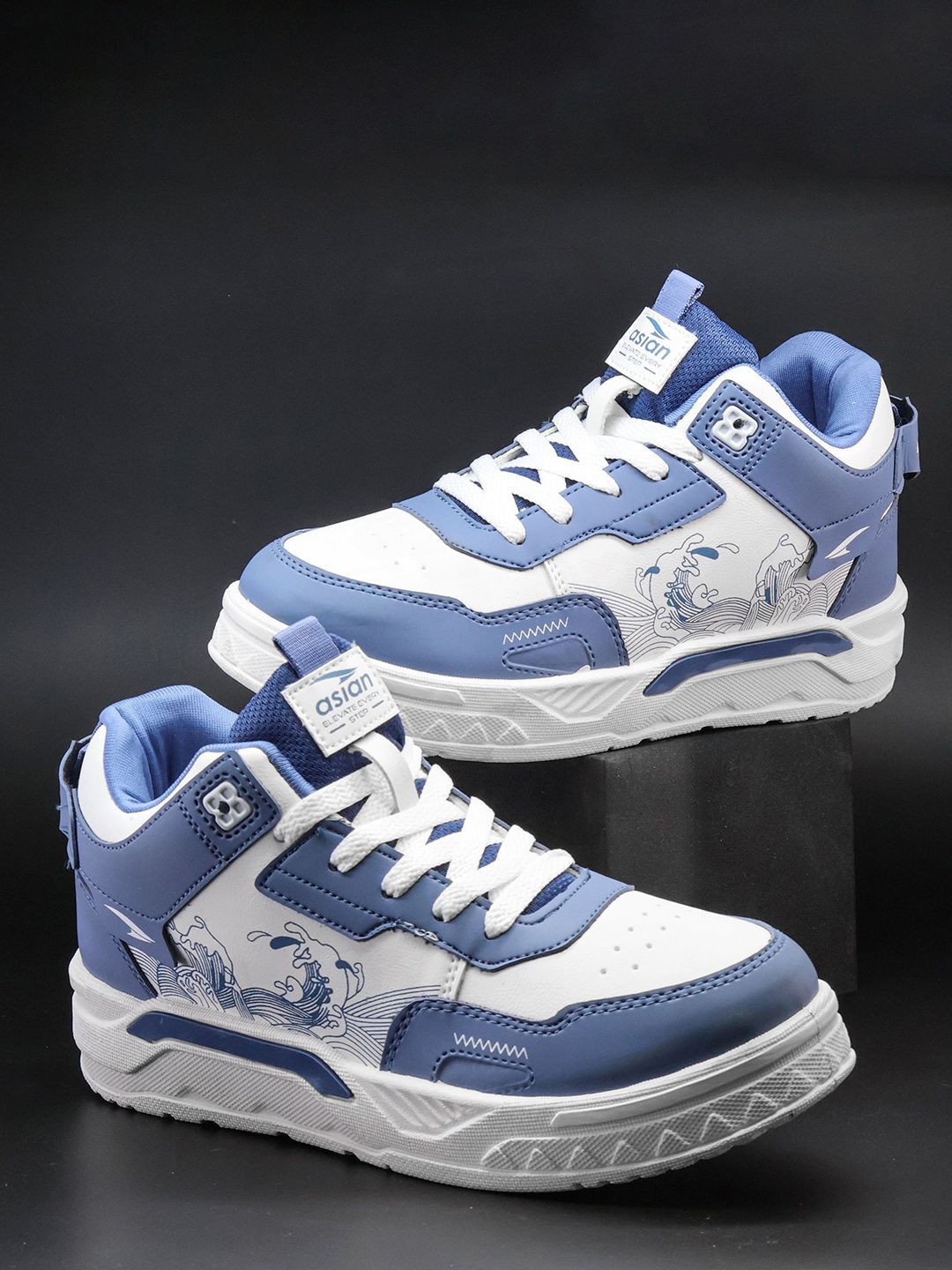 ASIAN Men Colourblocked Sneakers