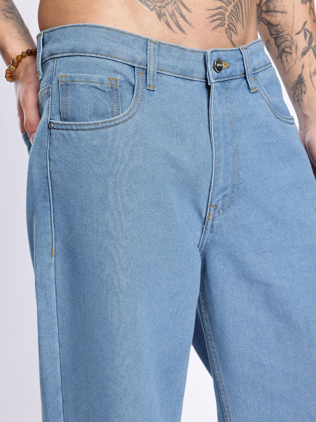 Buy glitchez Men Wide Leg Jeans - Jeans for Men 31422911 | Myntra