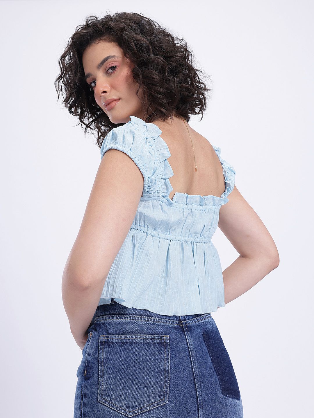 THE TOÉ Ifestou Frill Top トップス The TOE Ifestou Frill Top Ifestou Frill Top – THE TOÉ