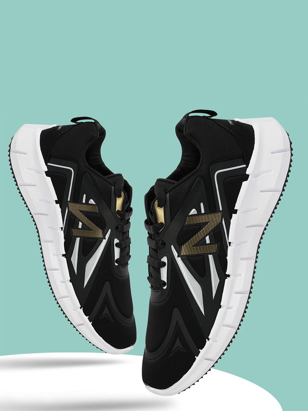 Spotwalk Men Mesh Running Non-Marking Shoes