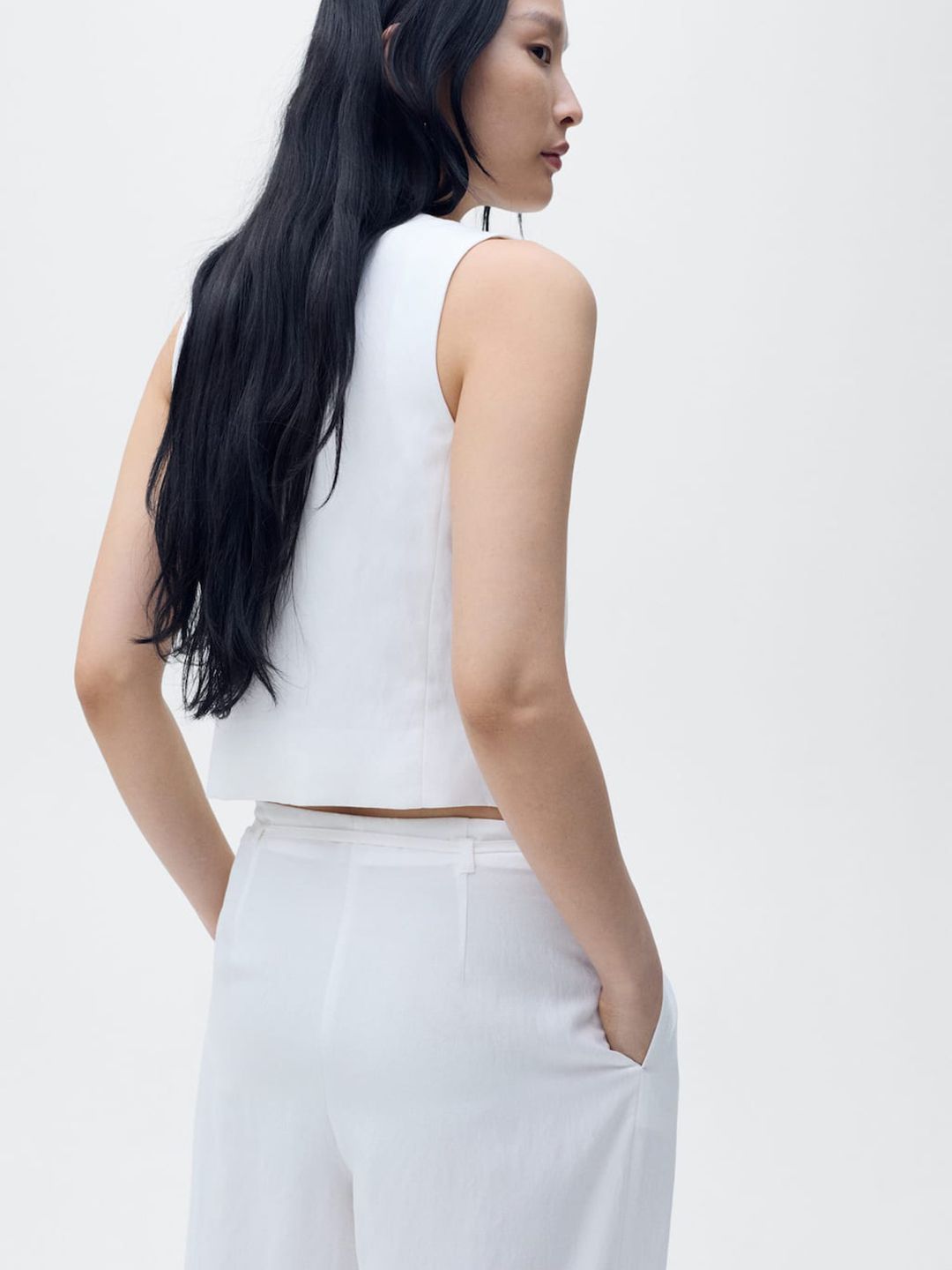 Suit Crop Waistcoat