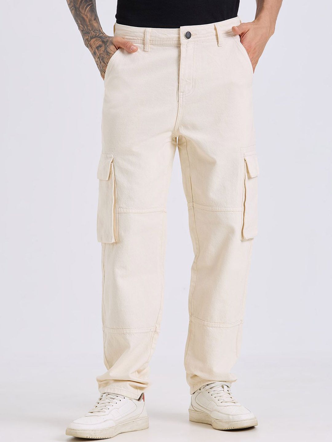 Style Quotient Men Smart Relaxed Fit Mid-Rise Jeans