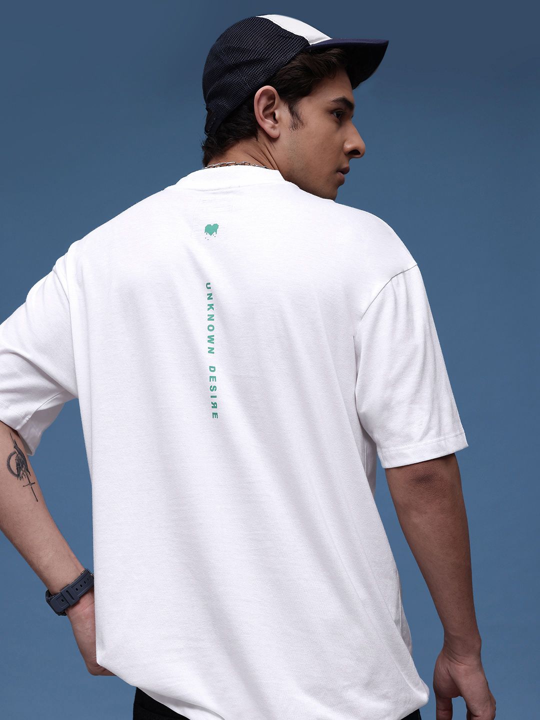glitchez Printed Oversized Fit T-shirt