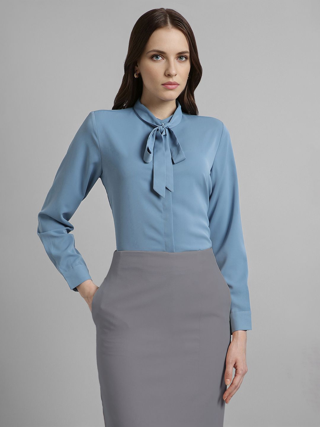 Van Heusen Woman Van Heusen Woman Built-Up Collar Formal Shirt