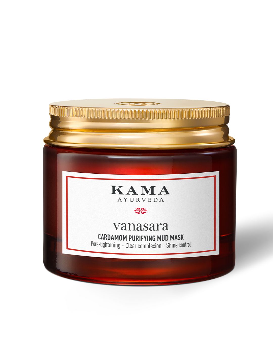 KAMA AYURVEDA KAMA AYURVEDA Vanasara Cardamom Purifying Mud Mask for Clear & Smooth Skin - 50 ml