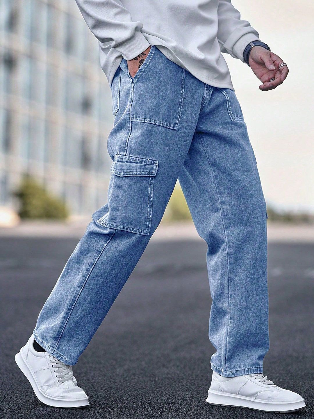 Stylecast X Kotty Men Straight Fit Mid-Rise Stretchable Jeans