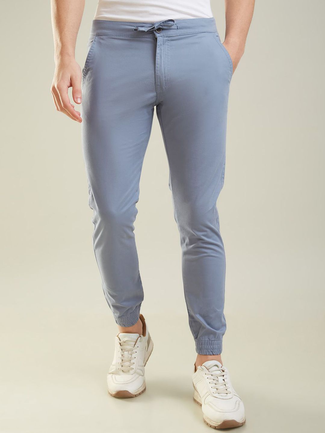 TIM PARIS Men Pure Cotton Joggers