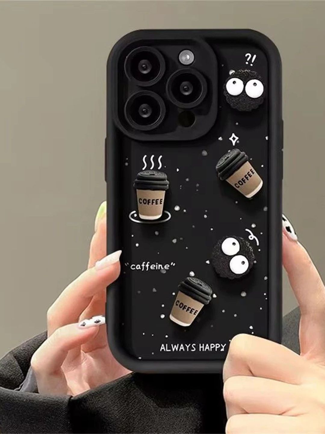 CASE CREATION Cartoon Characters Printed iPhone 14 Bumper Case Mobile Accessories