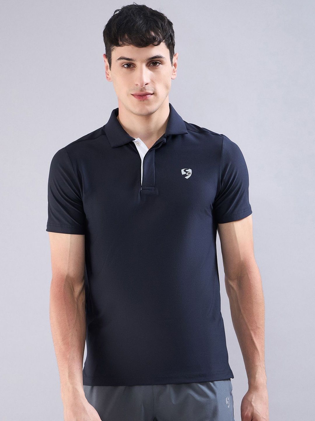 SG Polo Collar Short Sleeves Sports T-shirt