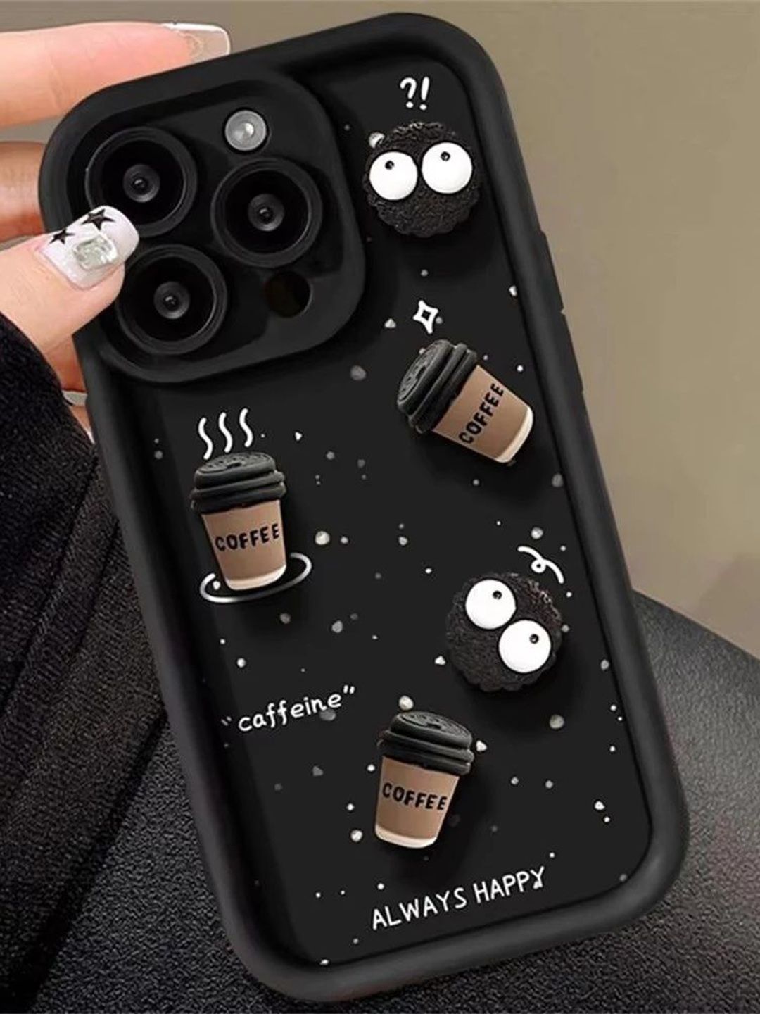 CASE CREATION Cartoon Characters Printed iPhone 15 Pro Max Back Case Mobile Accessories