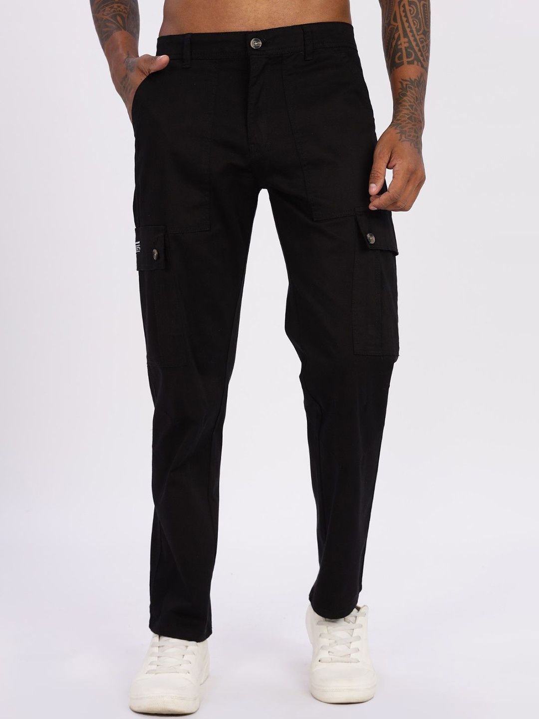 BEVDAAS Men Comfort Relaxed Fit Mid-Rise Stretchable Jeans