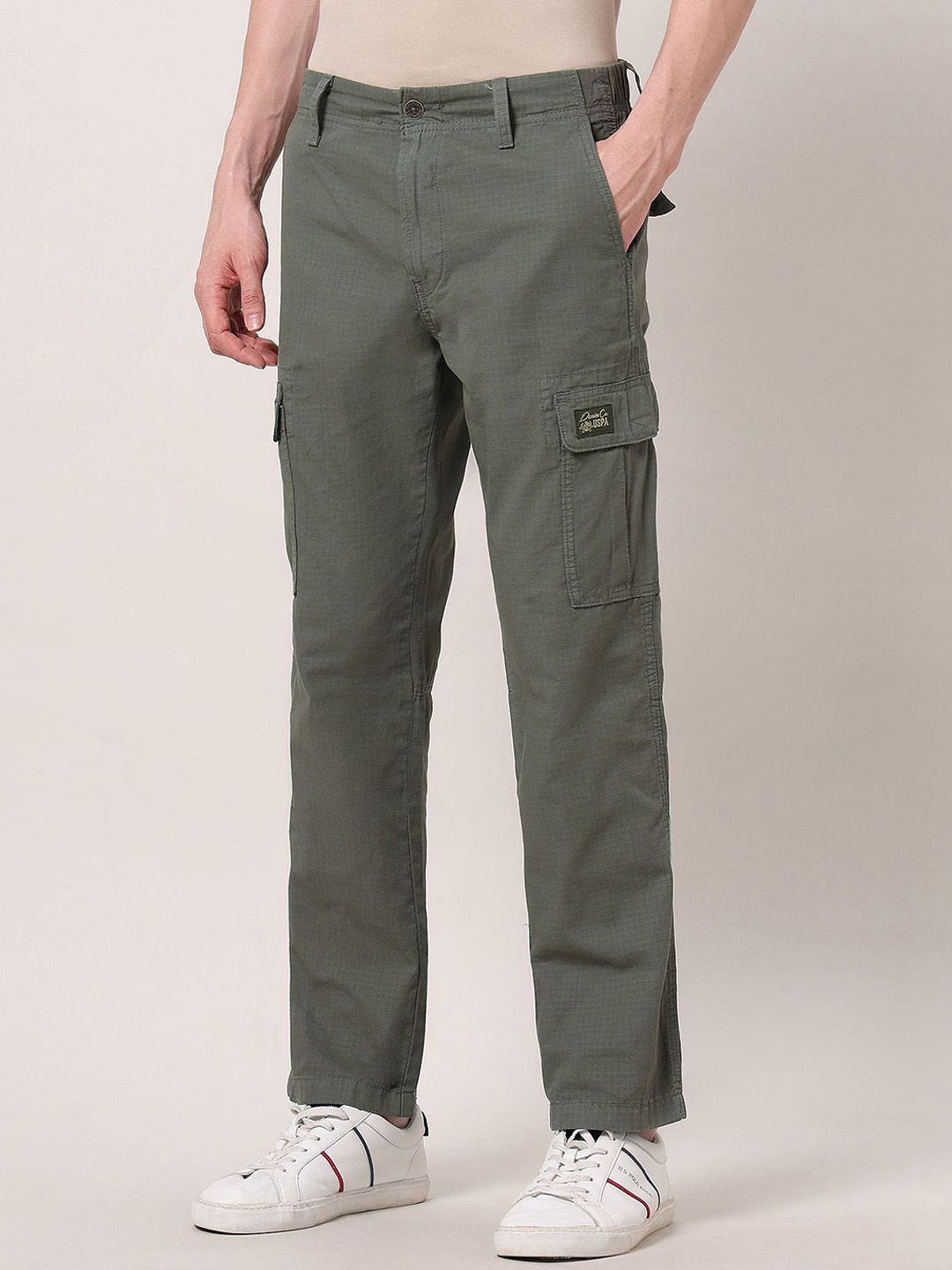 POLO jeans multi cargo pants　W34 L32 Buy U.S. Polo Assn. Denim Co. Men Slim Fit Cargo Trousers