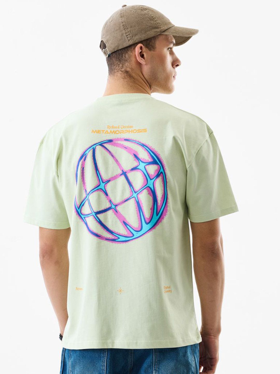 Snitch Men Graphic Printed Round Neck Cotton T-shirt