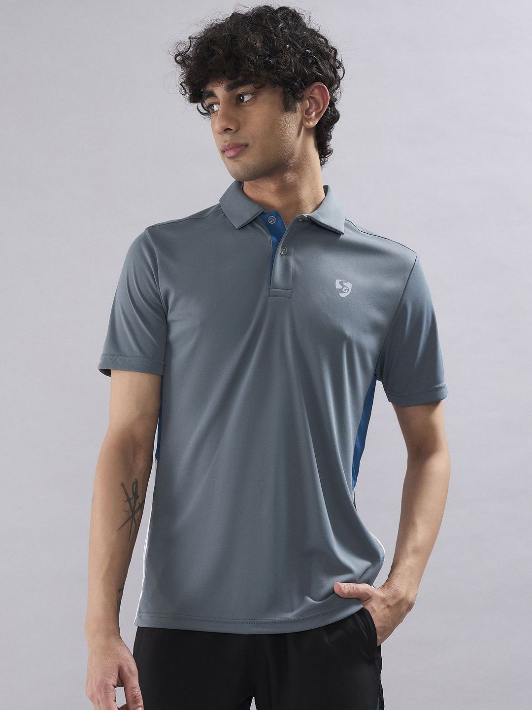 SG Men Polo Collar Regular Fit T-shirt