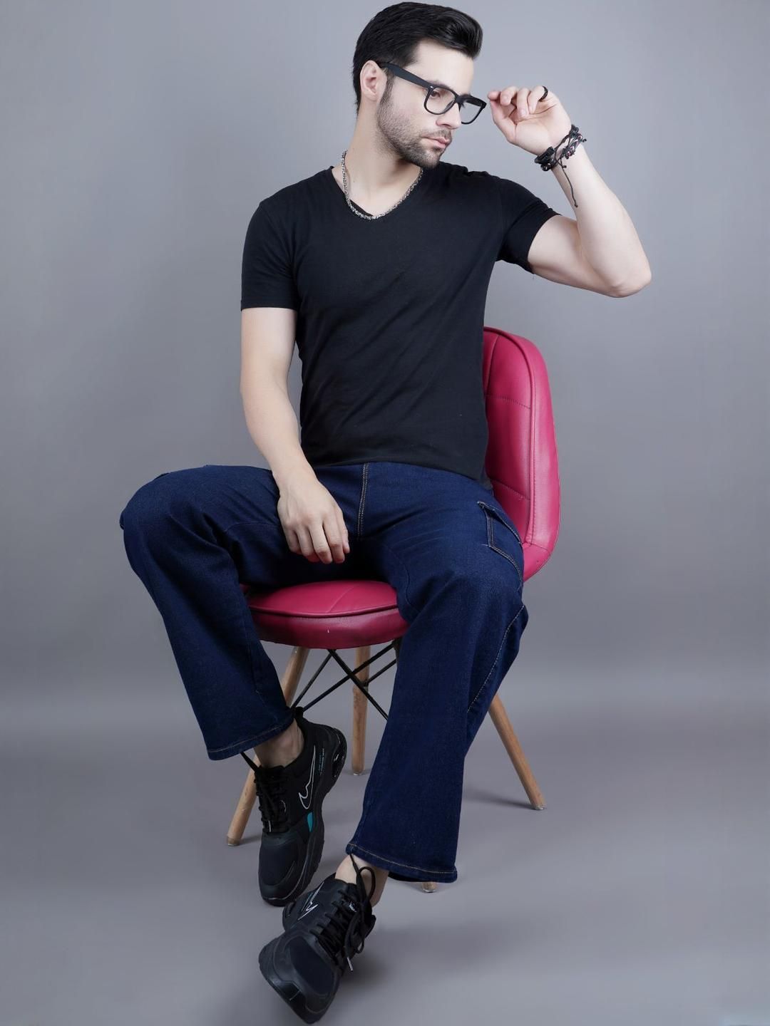SZN Men Classic Mid-Rise Stretchable Jeans