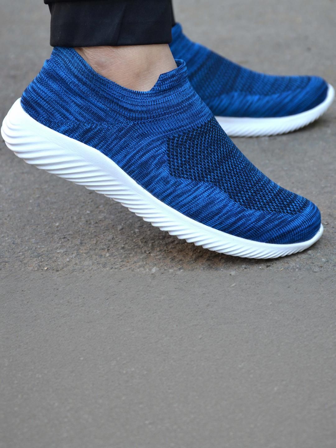 aadi Men Slip-On Running Sports Shoes