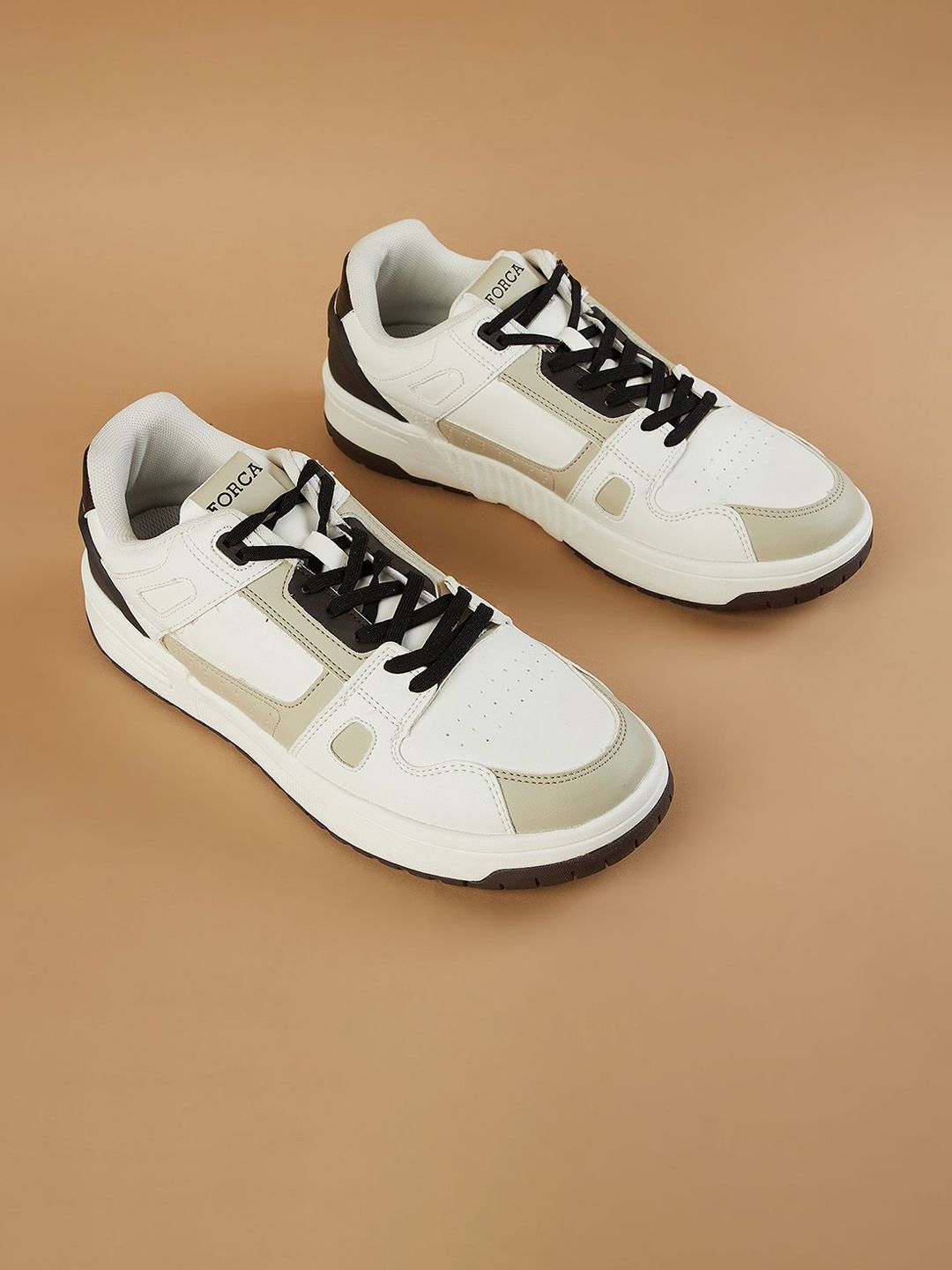 Buy Forca Men Colourblocked Lace-Ups Sneakers - Casual Shoes for