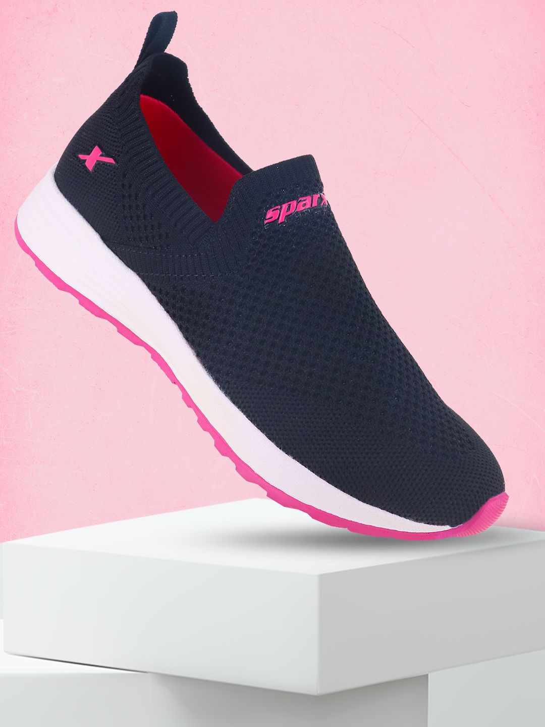 Sparx Women Mesh Slip-On Walking Shoes Price in India