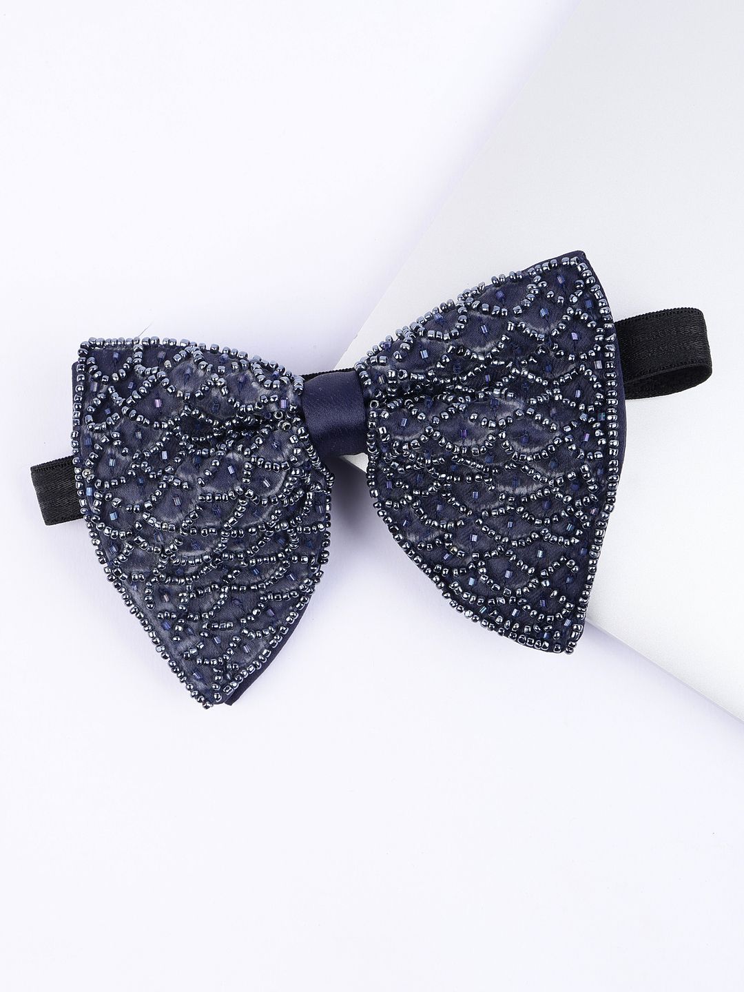 Alvaro Castagnino Men Solid Microfiber Bow Tie