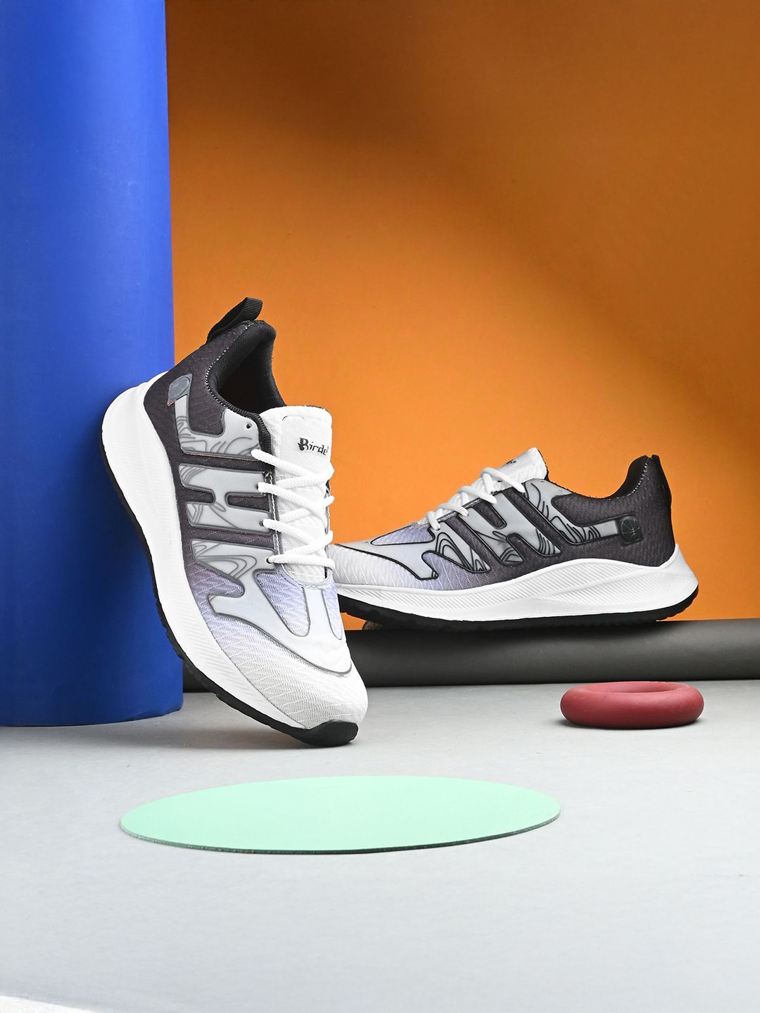 BIRDE Men Mesh Walking Non-Marking Shoes
