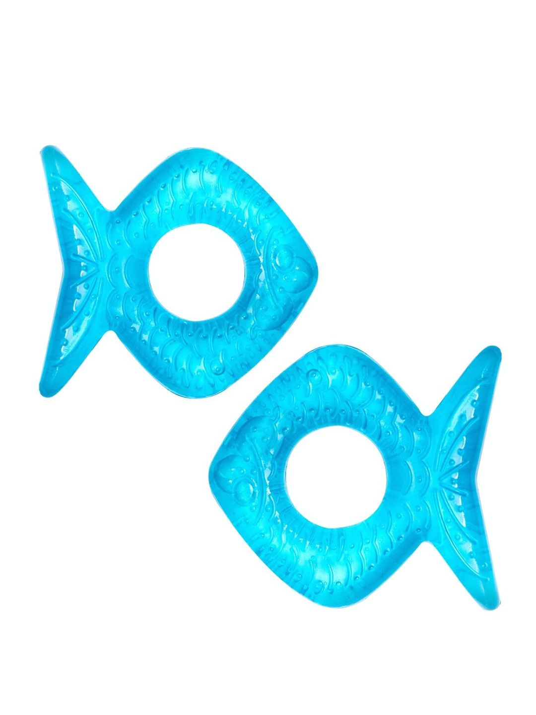 Adore Kids Set Of 2 Luscious Water Filled Eva Teether- Blue