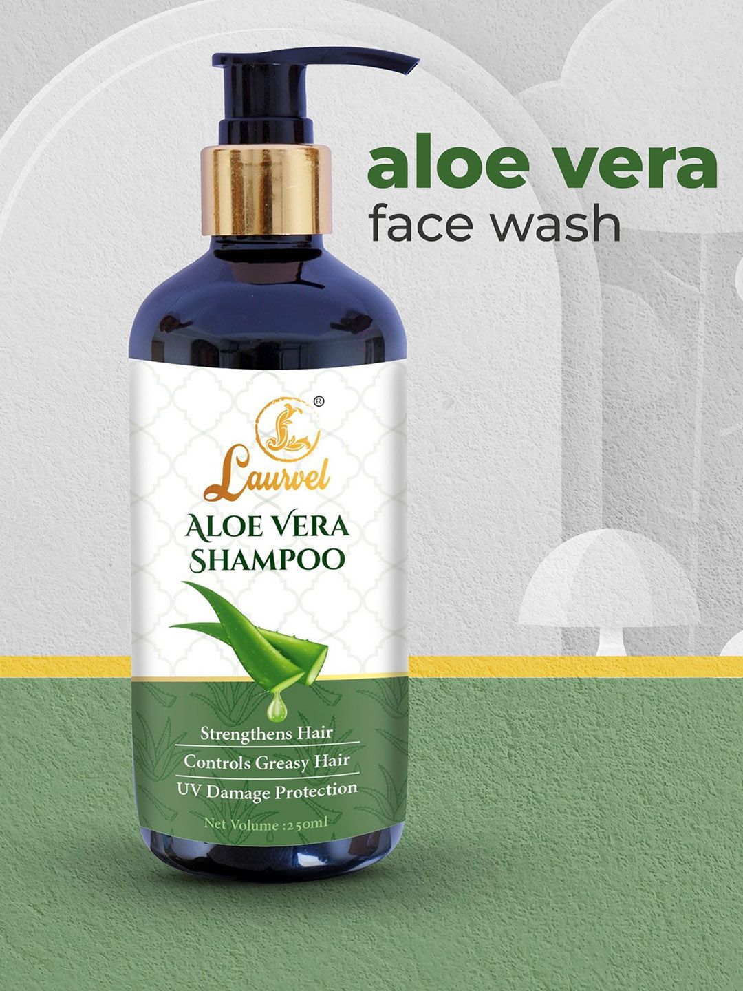 Buy Laurvel Aloe Vera Shampoo For Greasy Hair - 250 ml - Shampoo for Unisex  34424651 | Myntra