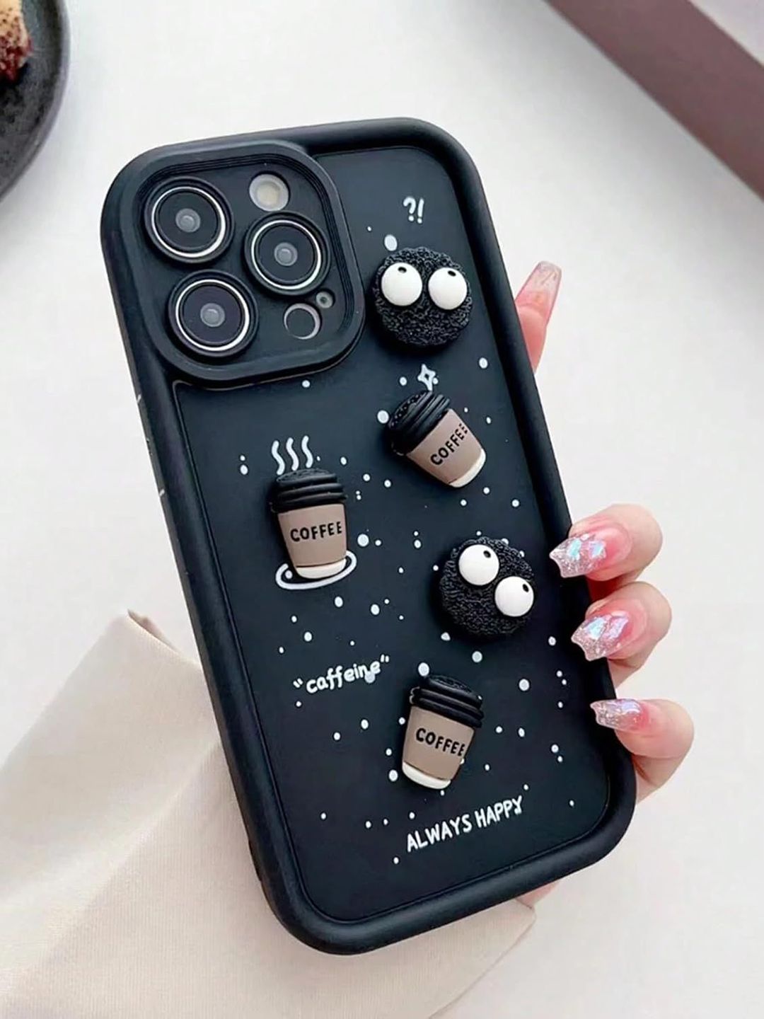 CASE CREATION Quirky Printed iPhone 14 Pro Back Case Mobile Accessories