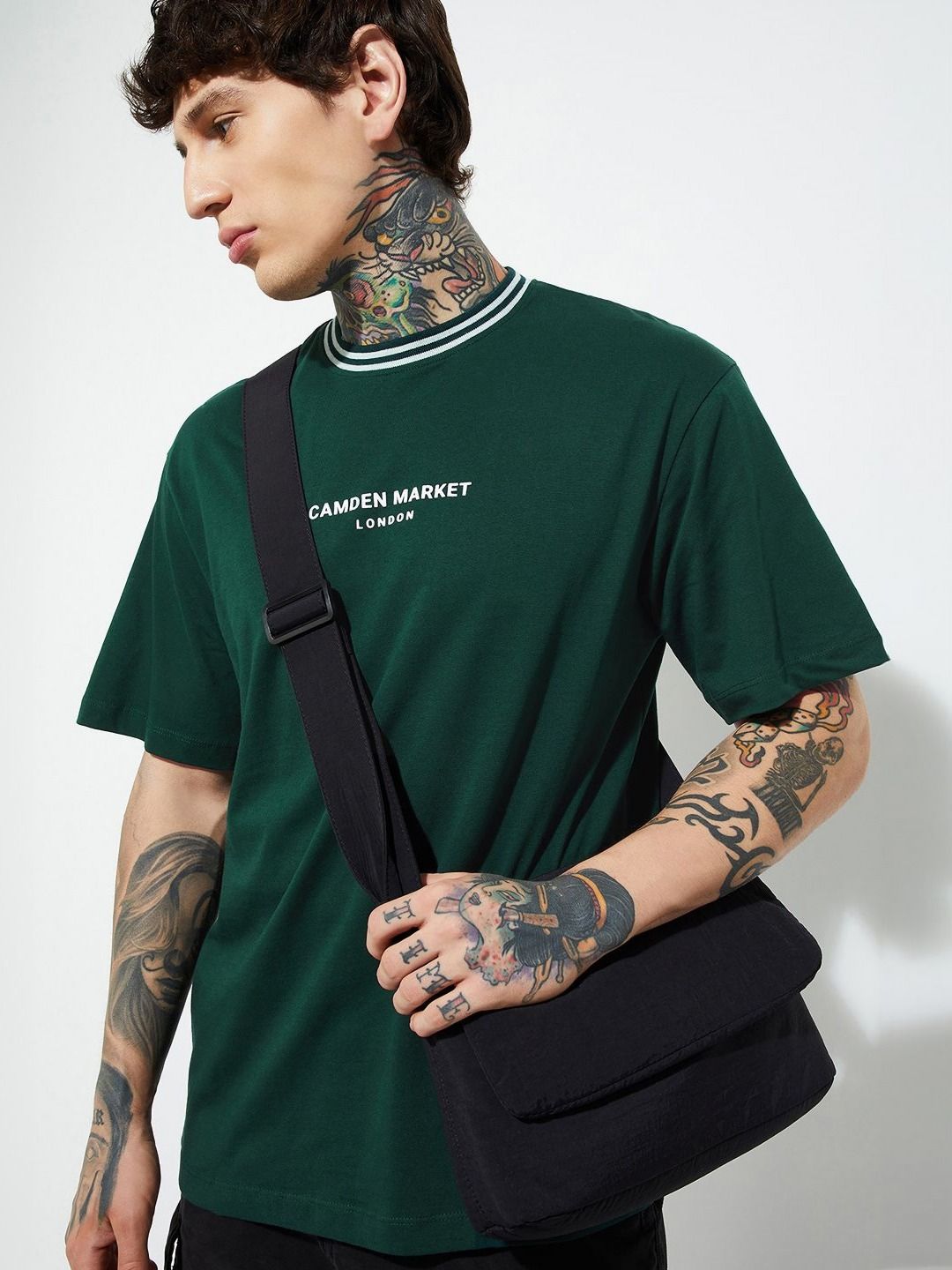 max Round Neck Regular Sleeves Pure Cotton T-shirt