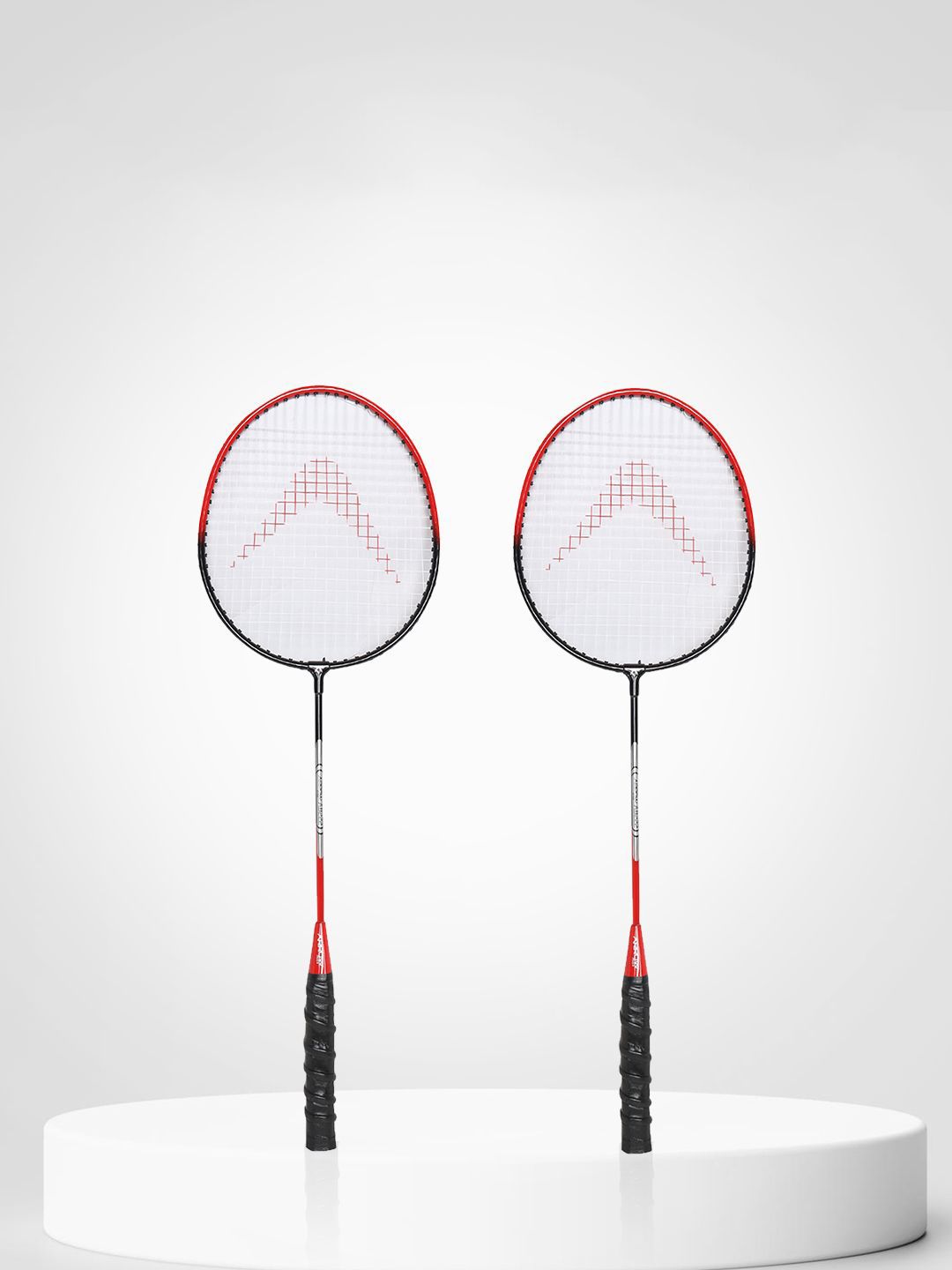 ARROWMAX Arrowmax Set Of 2 Steel Badminton Racket Set With Full Cover