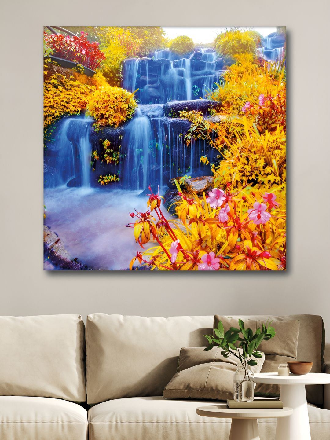Myntra Elegant Homes Canvas Wall Square Paintings Wall Art - 24 x 24 In