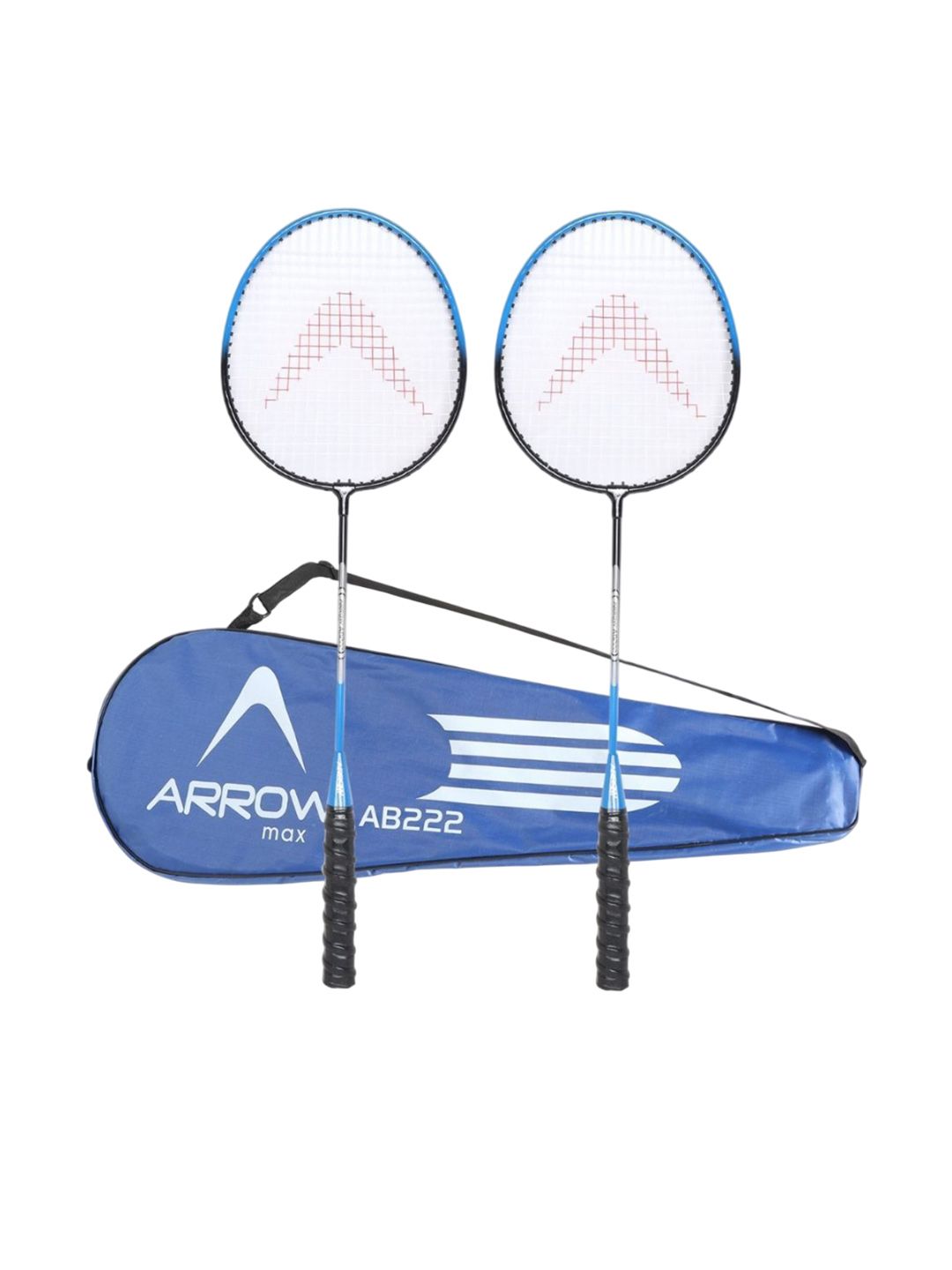 ARROWMAX ARROWMAX Set Of 2 Steel Badminton Racket With Full Cover