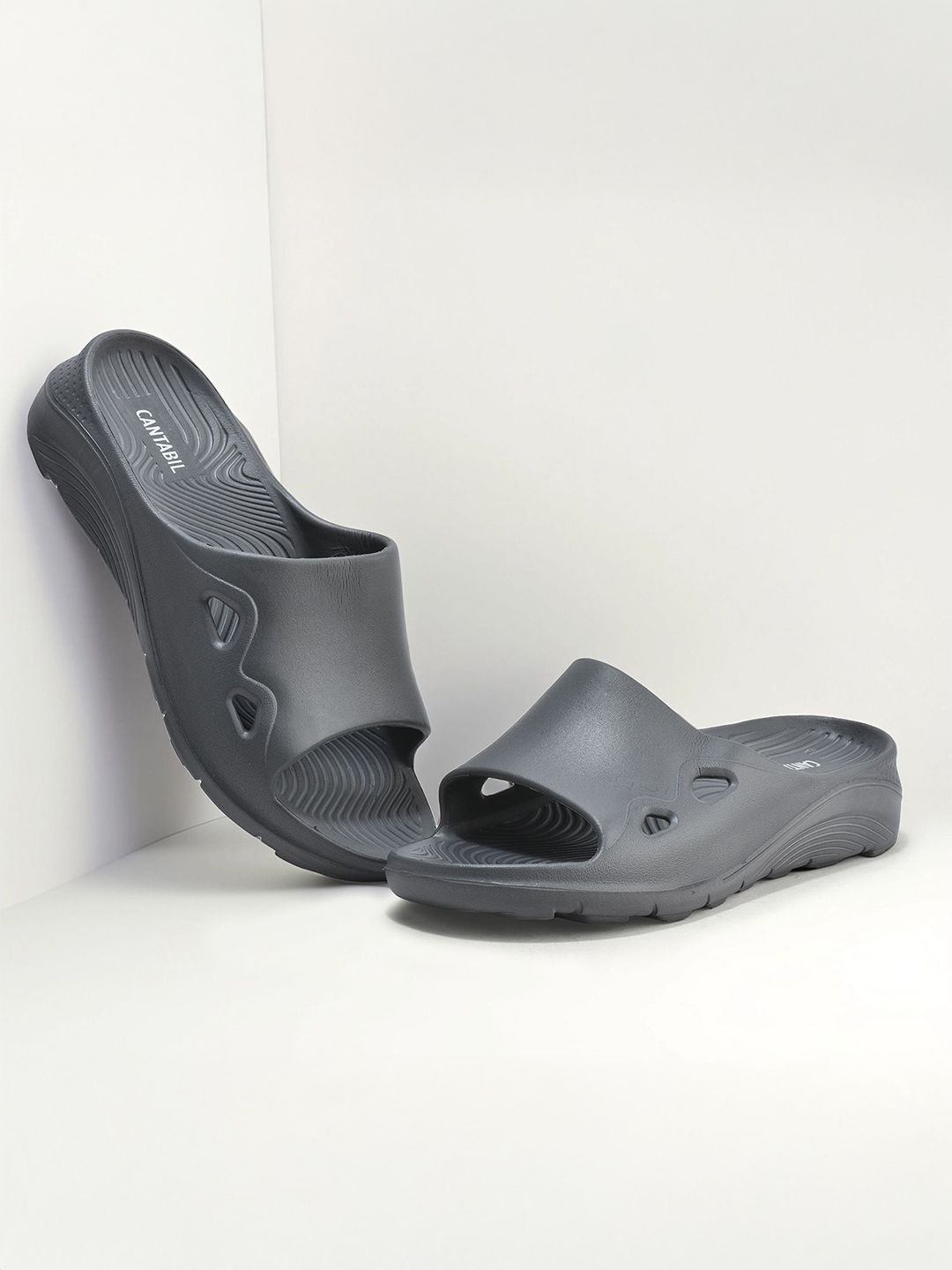 Cantabil Men Solid Comfortable Sliders