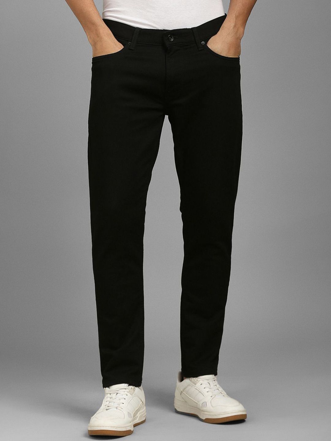 Louis Philippe Jeans Men Slim Fit Mid-Rise Jeans