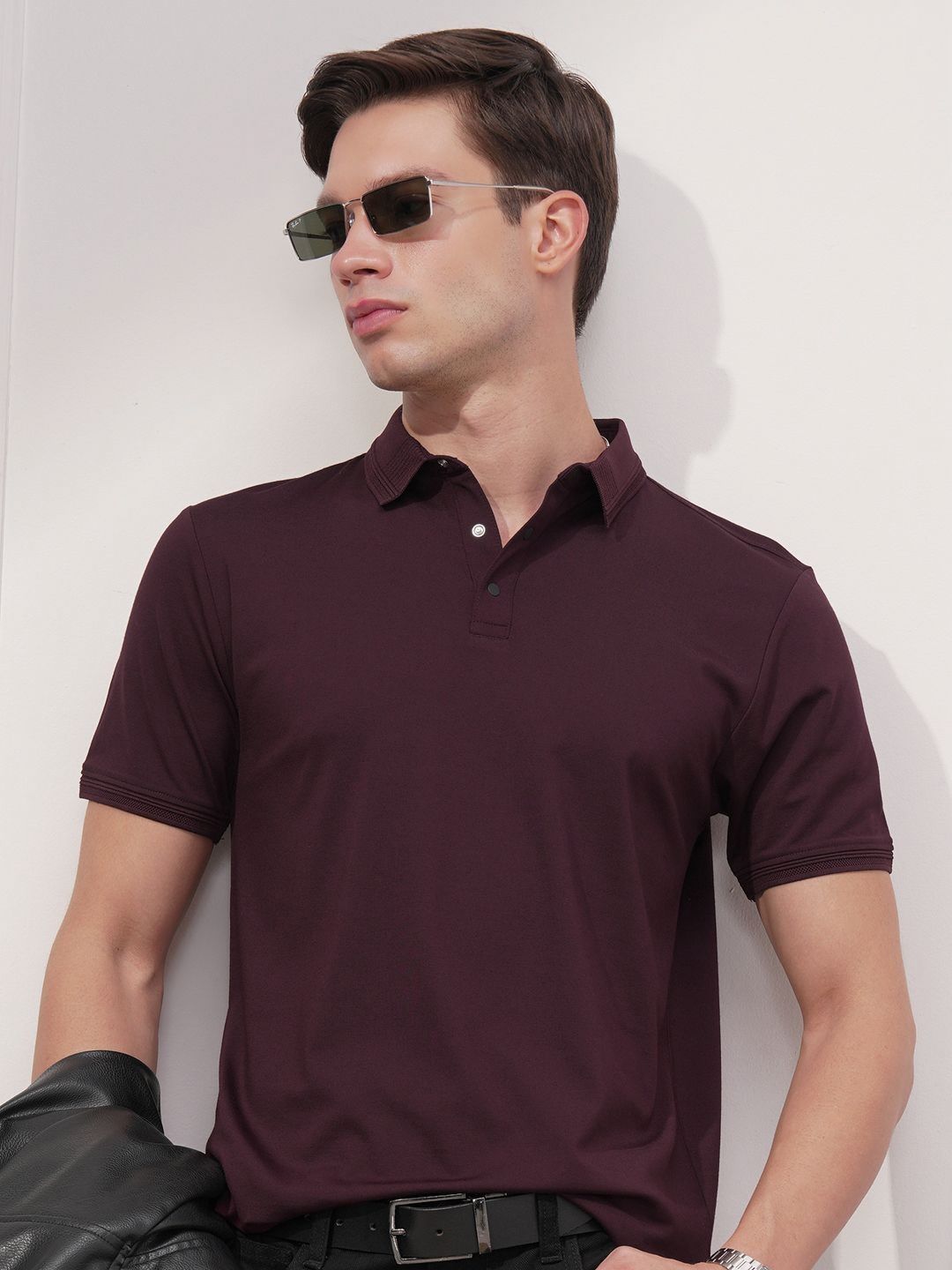 HIGHLANDER Polo Collar Short Sleeves T-shirt
