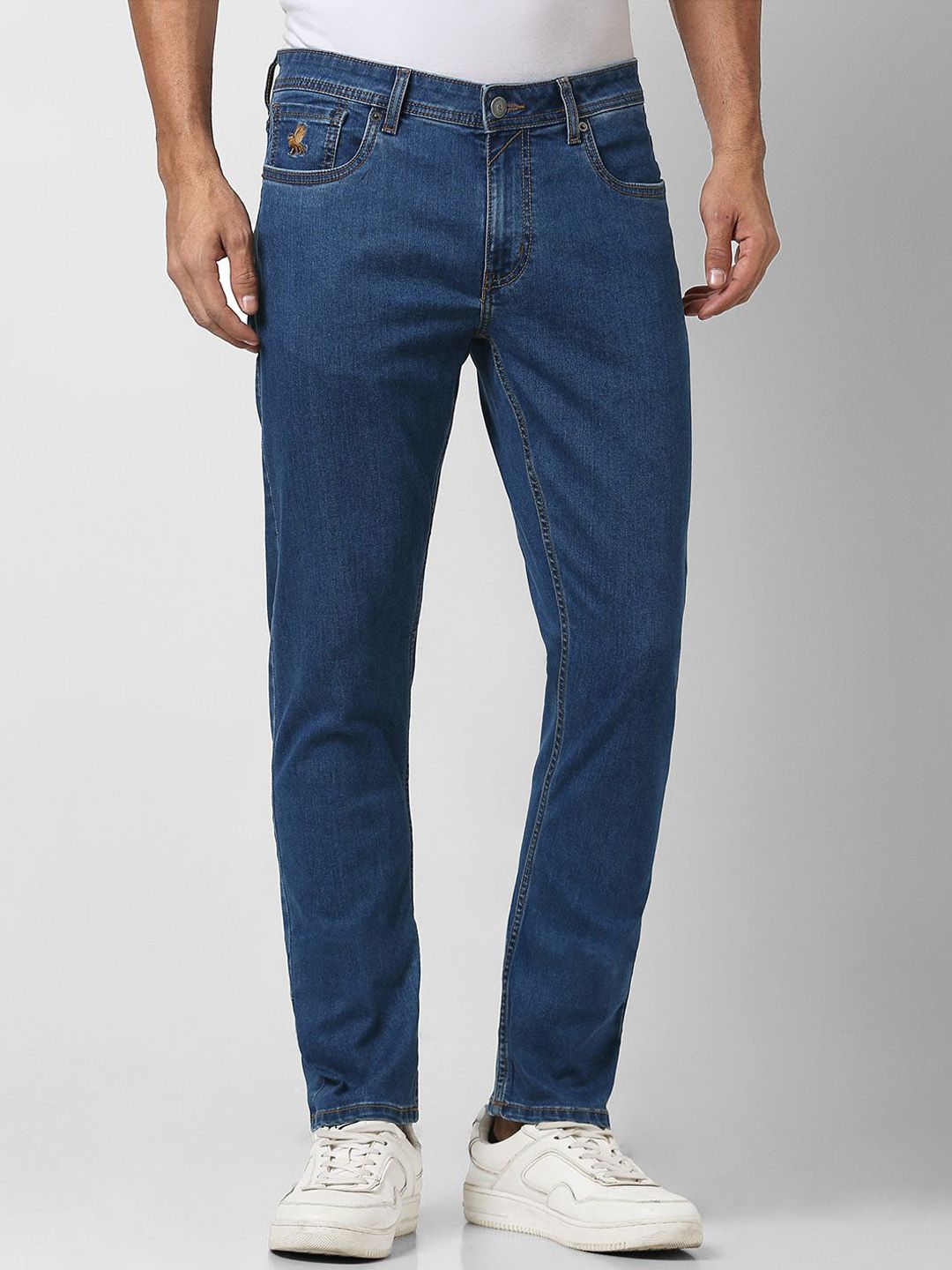Peter England Casuals Men Tapered Fit Mid-Rise Jeans