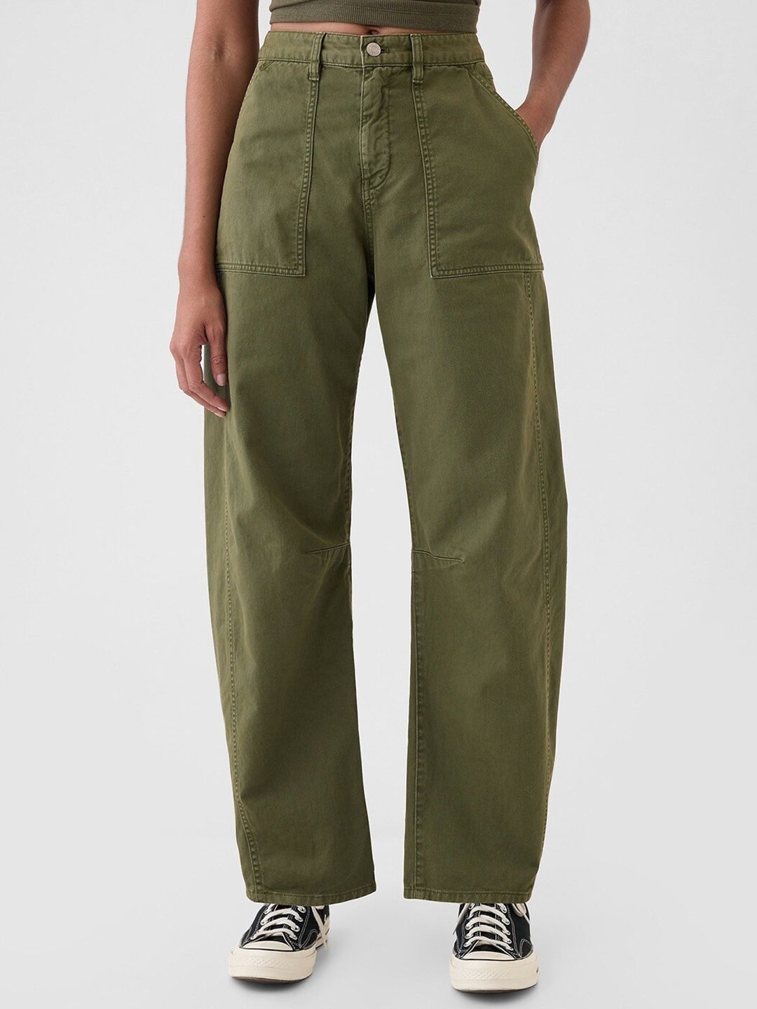 High-Rise Relaxed Fit Jeans