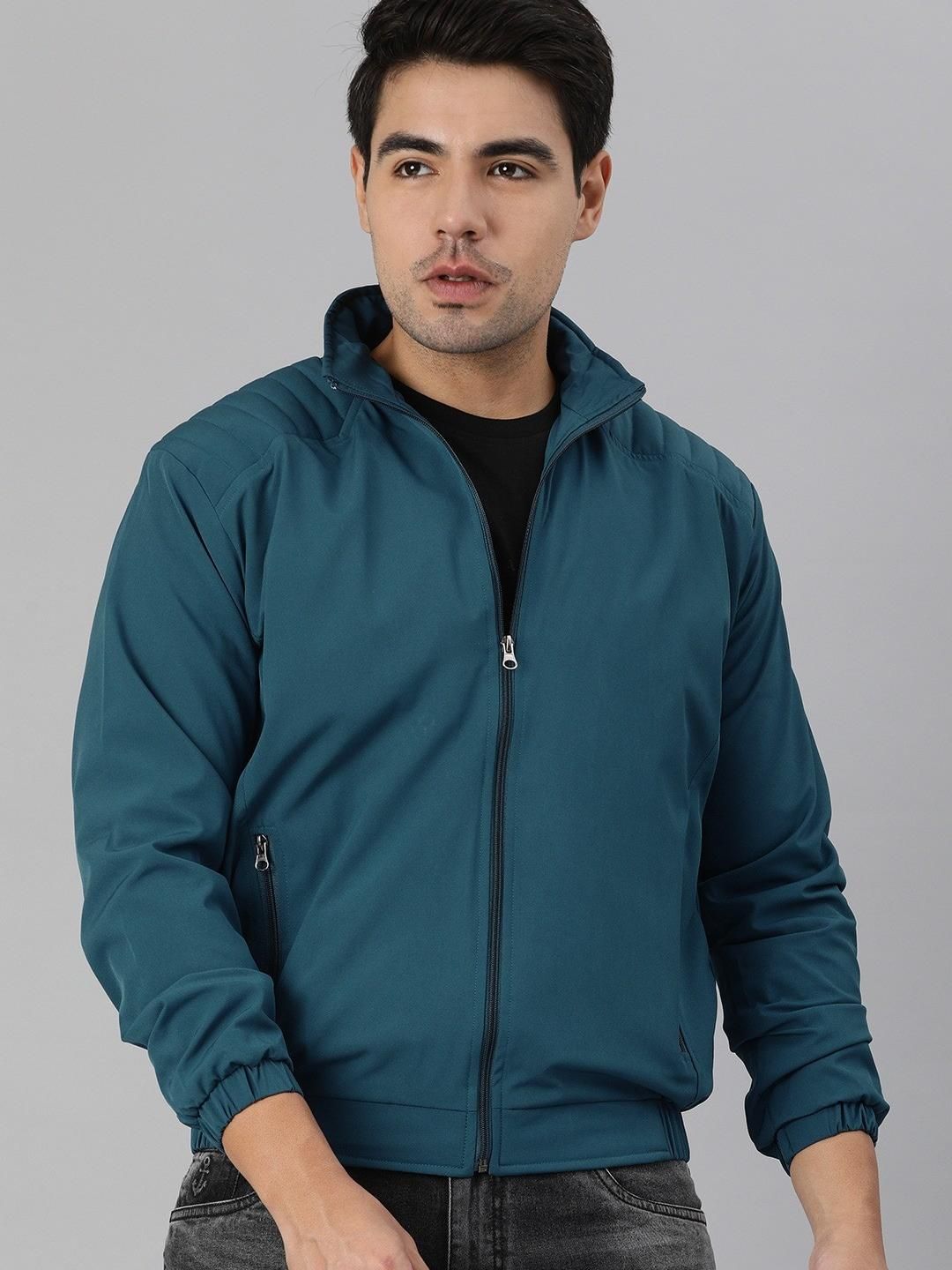 VOXATI Stand Collar Bomber Jacket