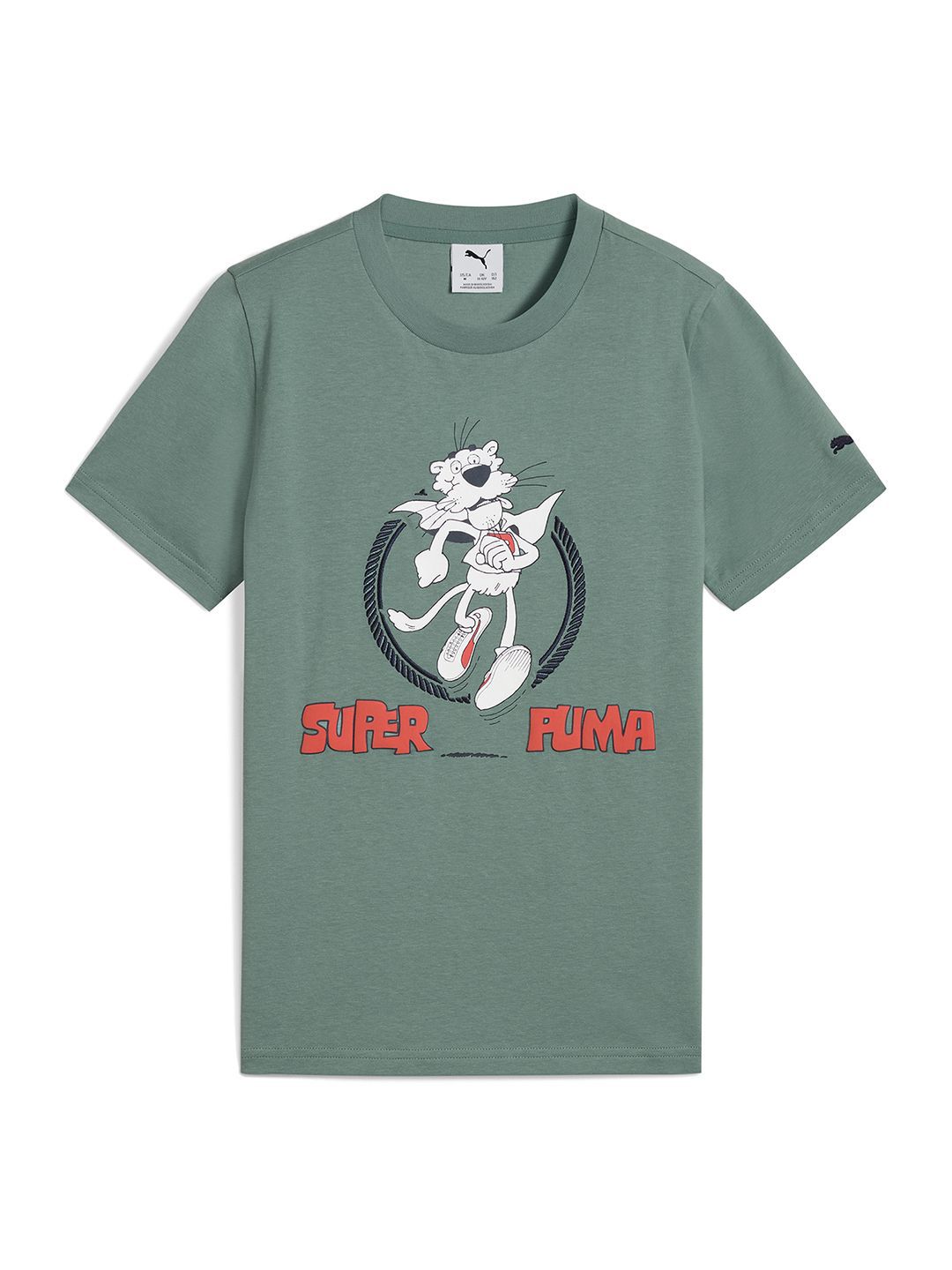 Puma Puma Super Graphic Youth Cotton T Shirt
