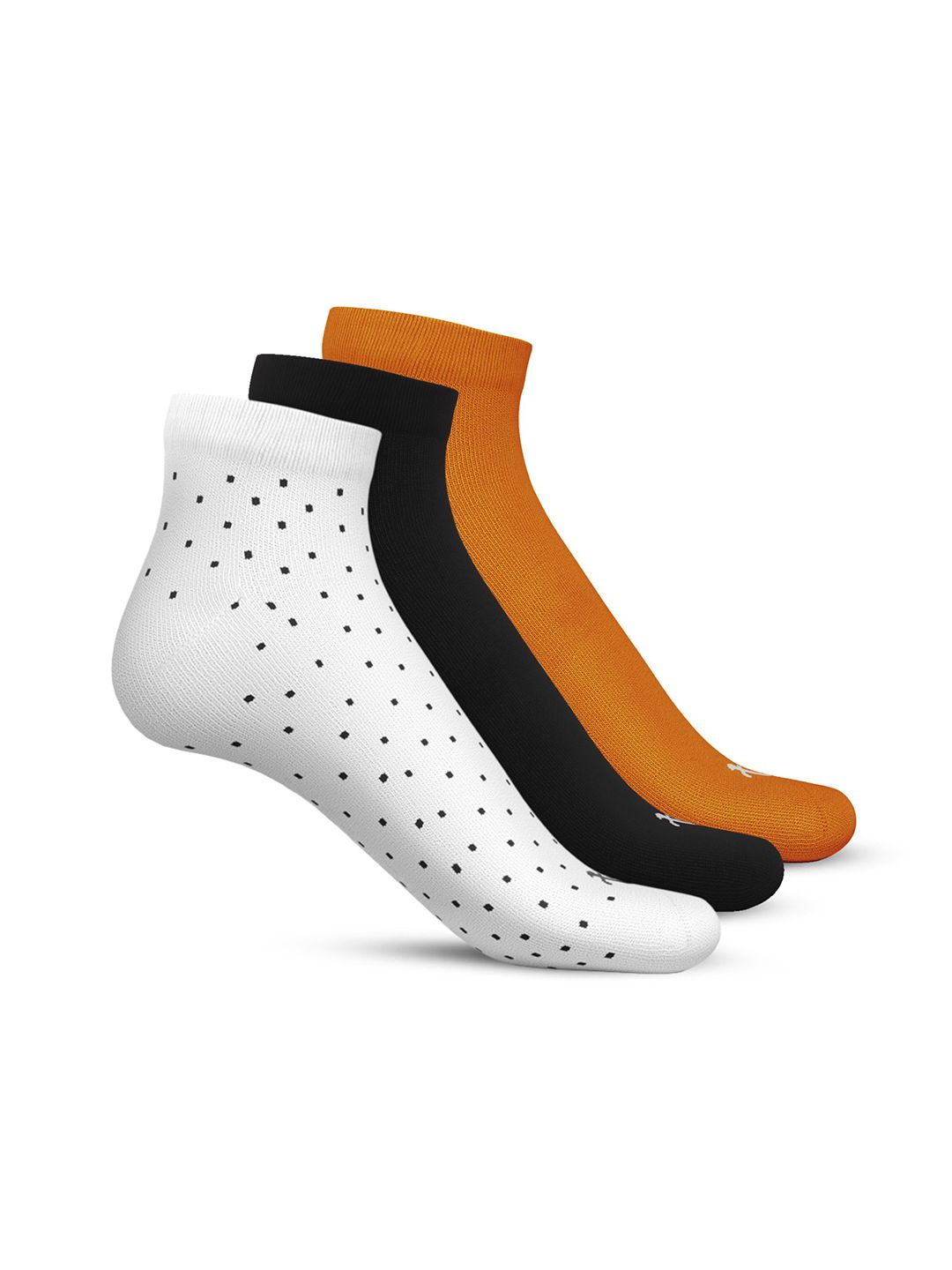 TalkingSox Pack Of 3 Moisture Wicking Bamboo Ankle Length Socks