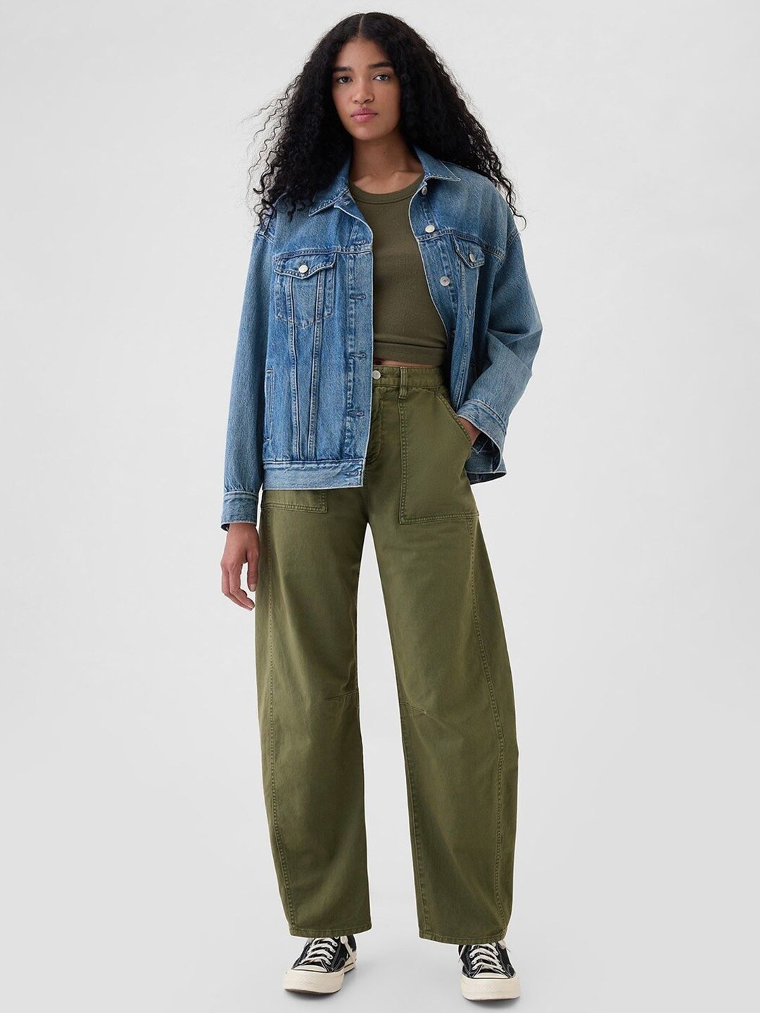 High-Rise Relaxed Fit Jeans