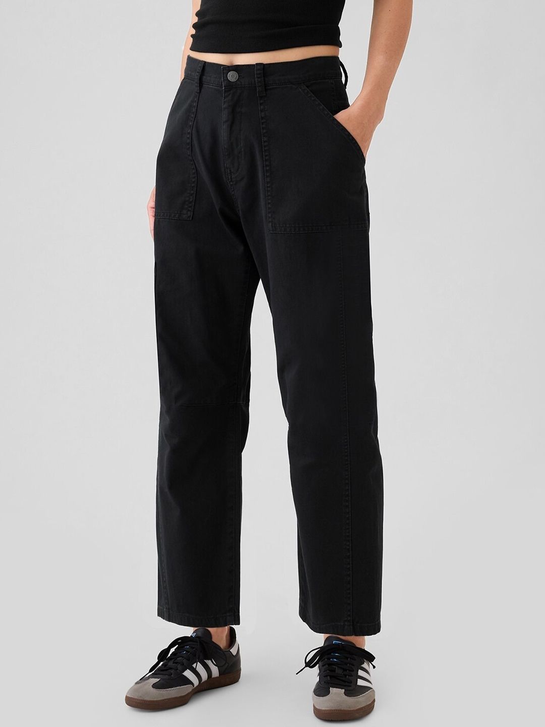 High-Rise Relaxed Fit Jeans