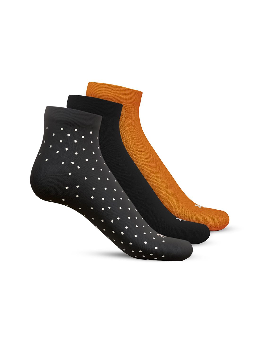 TalkingSox Unisex Pack Of 3 Moisture Wicking Bamboo Ankle Length Socks