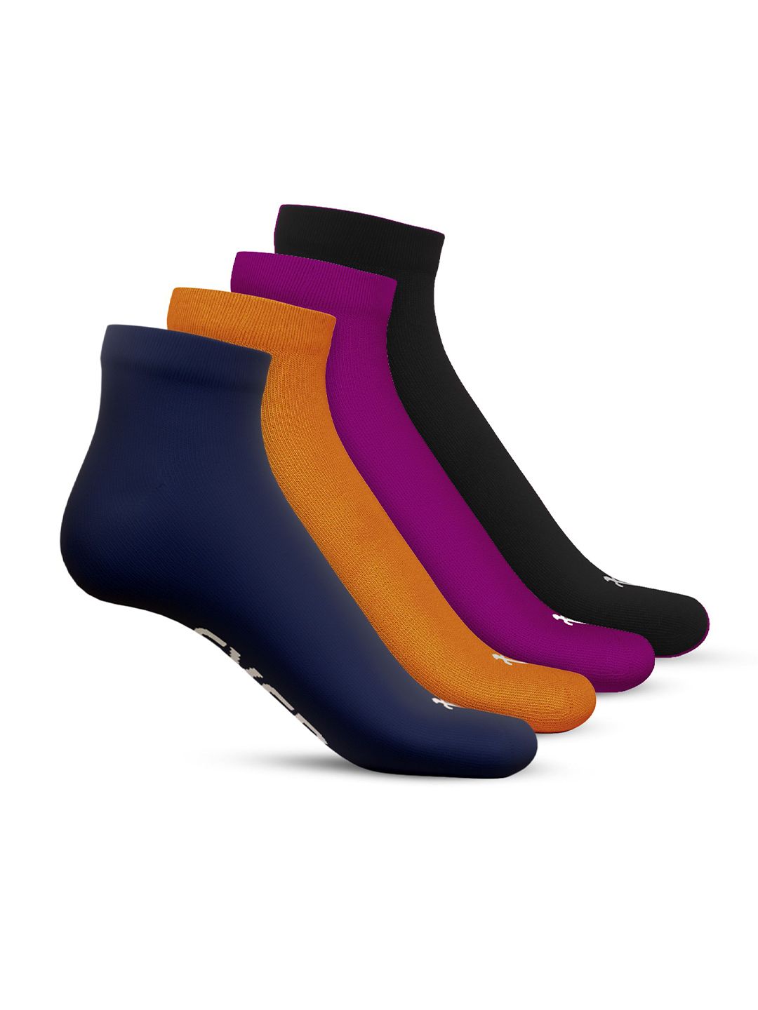 Talkingsox Unisex Pack Of 4 Ankle Length Socks