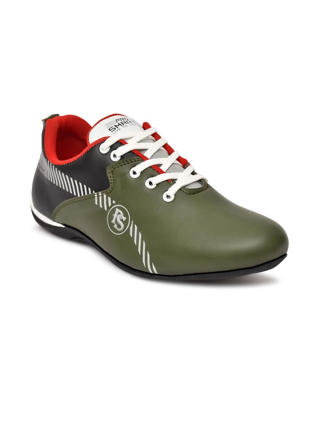 PROSMARTY Men Olive Sports Shoes